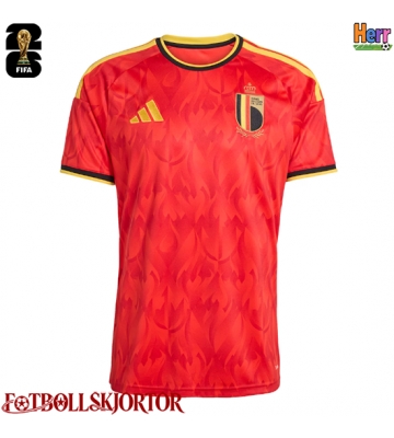 Belgien Hemmatröja VM 2026 Kortärmad